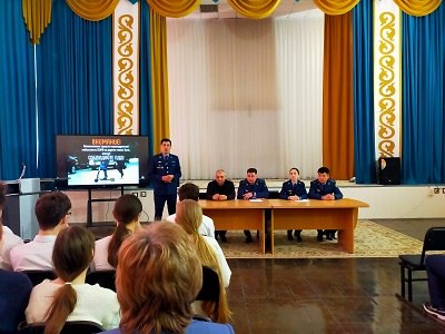 «№23 орта мектеп» КММ-де «Электромопедтерді тіркеу» тақырыбында профилактикалық дәріс өтті