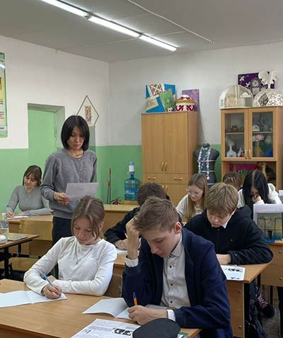 "№23 орта мектеп " КММ – де оқушылардың құқықтық мәдениетін қалыптастыру шеңберінде 8-11 сынып оқушыларына "Әкімшілік құқық бұзушылықтар үшін кәмелетке толмағандардың жауапкершілігі"тақырыбында диктант өткізілді