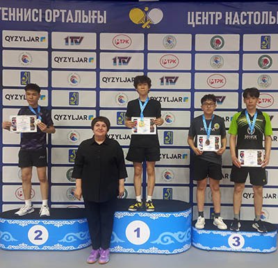 Астана, Қостанай, Көкшетау, Қосшы қалаларынан, сондай-ақ Омбы мен Қорғаннан (РФ) спортшылар қатысқан үстел теннисінен облыстың ашық чемпионатында біздің спортшылар тамаша нәтижелер көрсетті