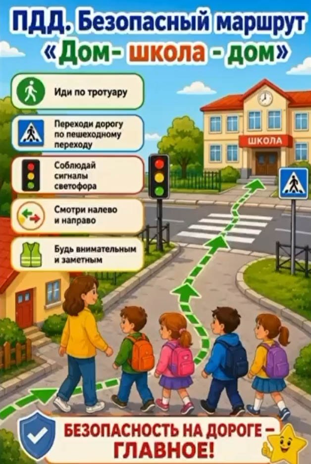 Учащиеся 1 «В» класса КГУ «Средняя школа №23» города Петропавловска приняли участие в мероприятии по правилам дорожного движения